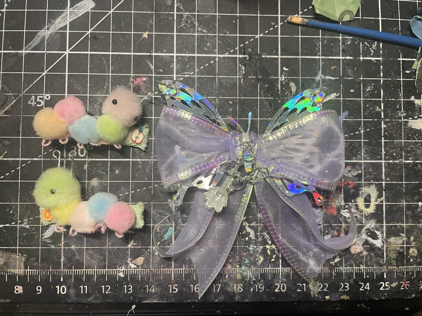 Bug hairclips